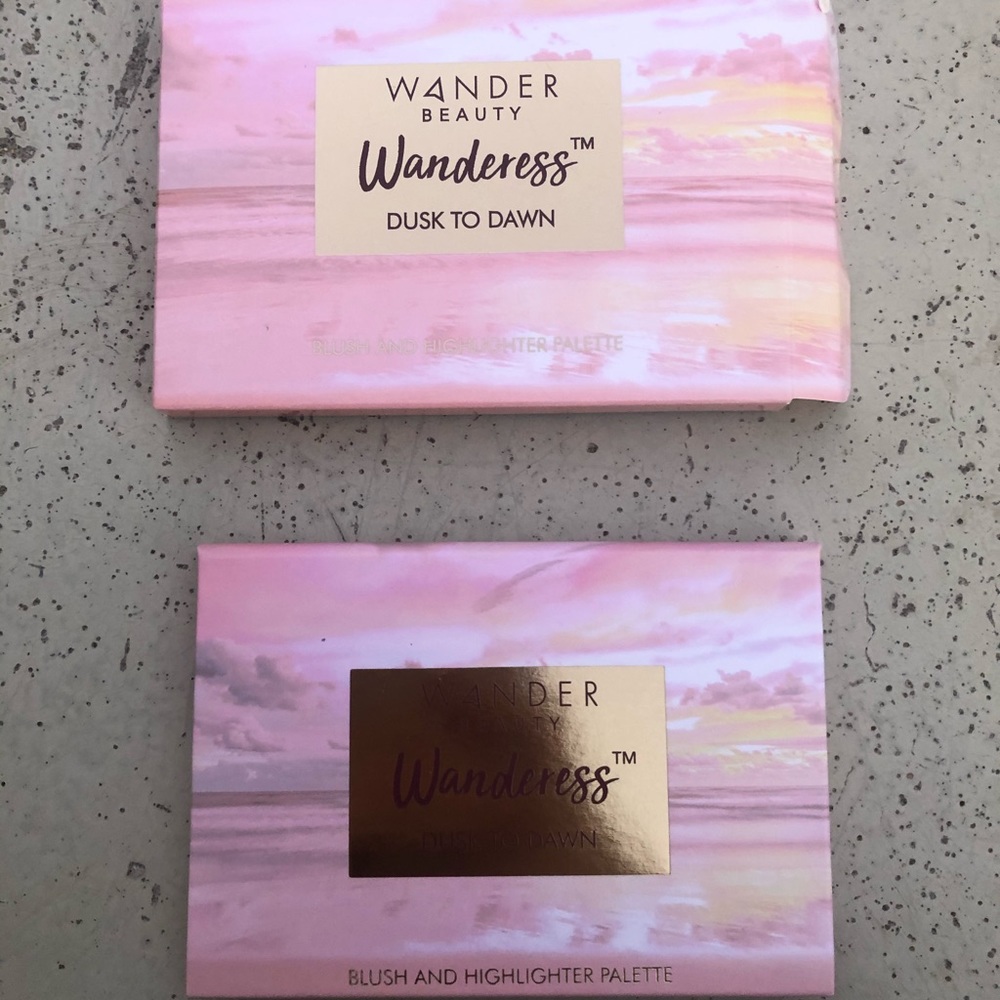 Wander Beauty Dusk to Dawn Blush and Highlighter